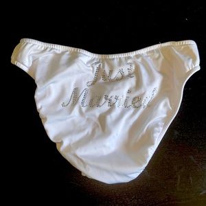 VENUS Just Married White Bikini